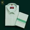 green veshti set