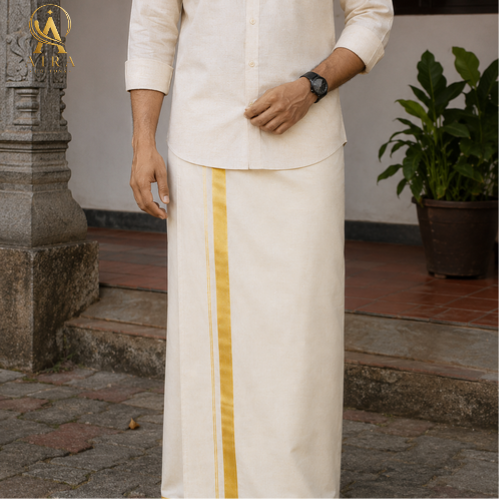 golden veshti