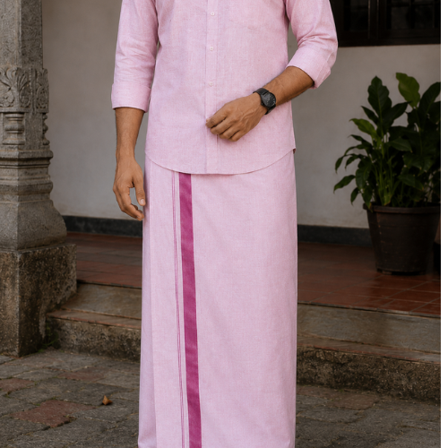pink veshti se